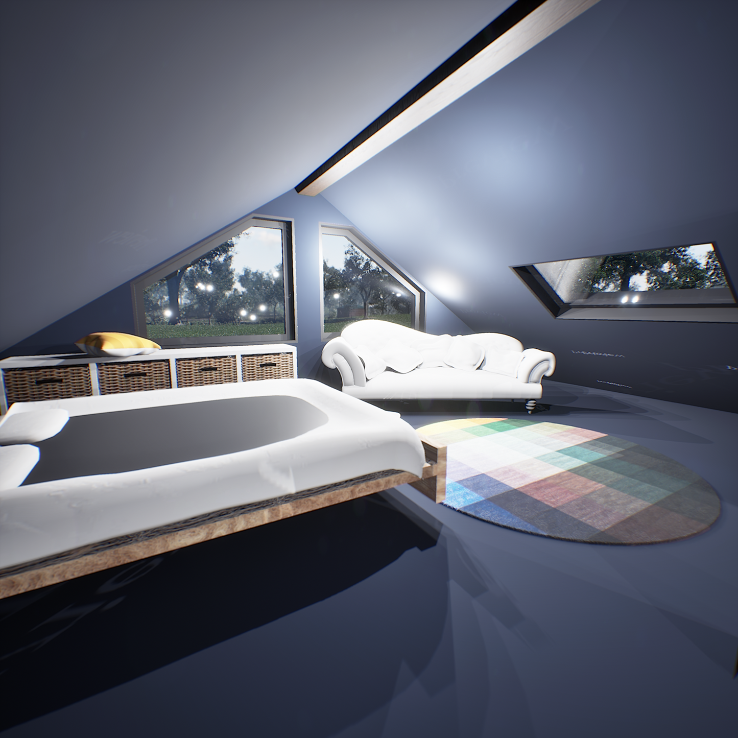 20x40 Barndominium Cabin House Plan