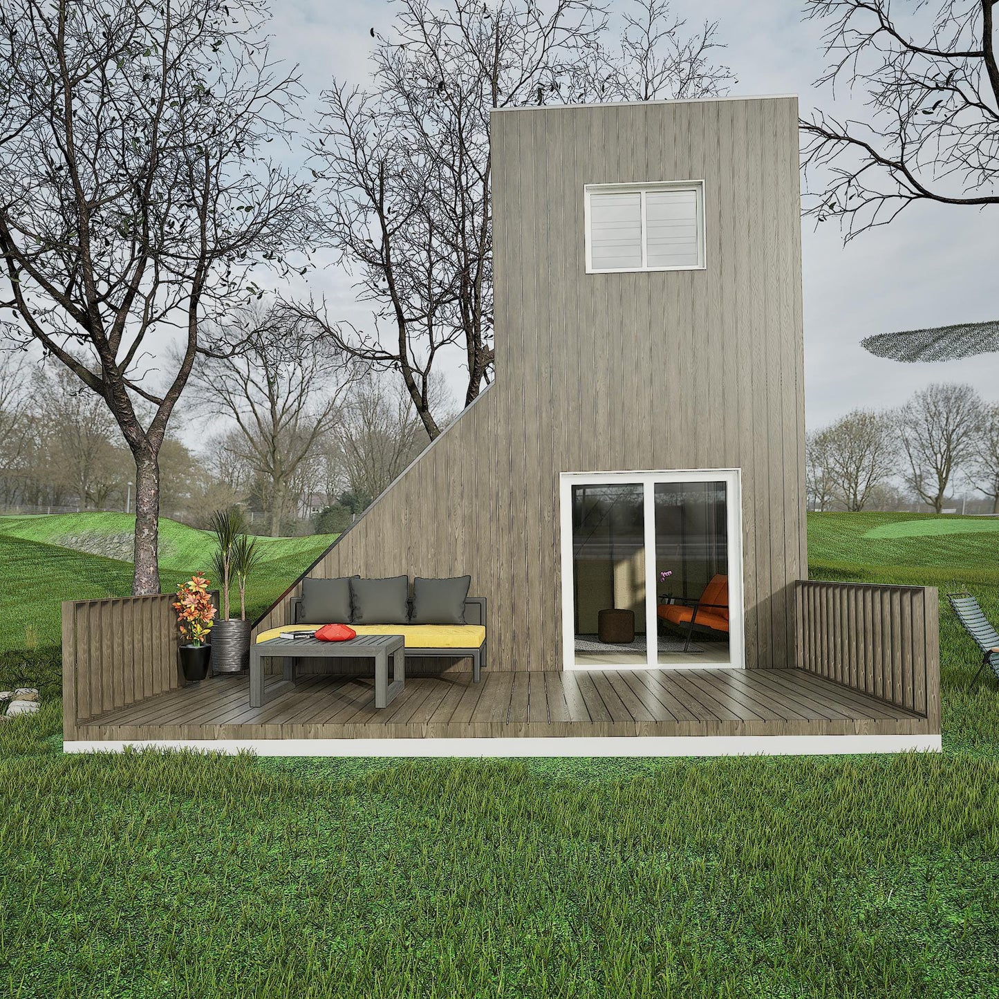 Modular Tiny House Plan, Cube Cabin Plans, Changeable & Expandable Tiny House Plan, Easy to Build House Plans, Two Storey House Plan, Vacation TinyHouse, Vacation Cabin Plans, Modular Cabin, Custom Cabin, Customizable Tiny House, Customizable Cabin