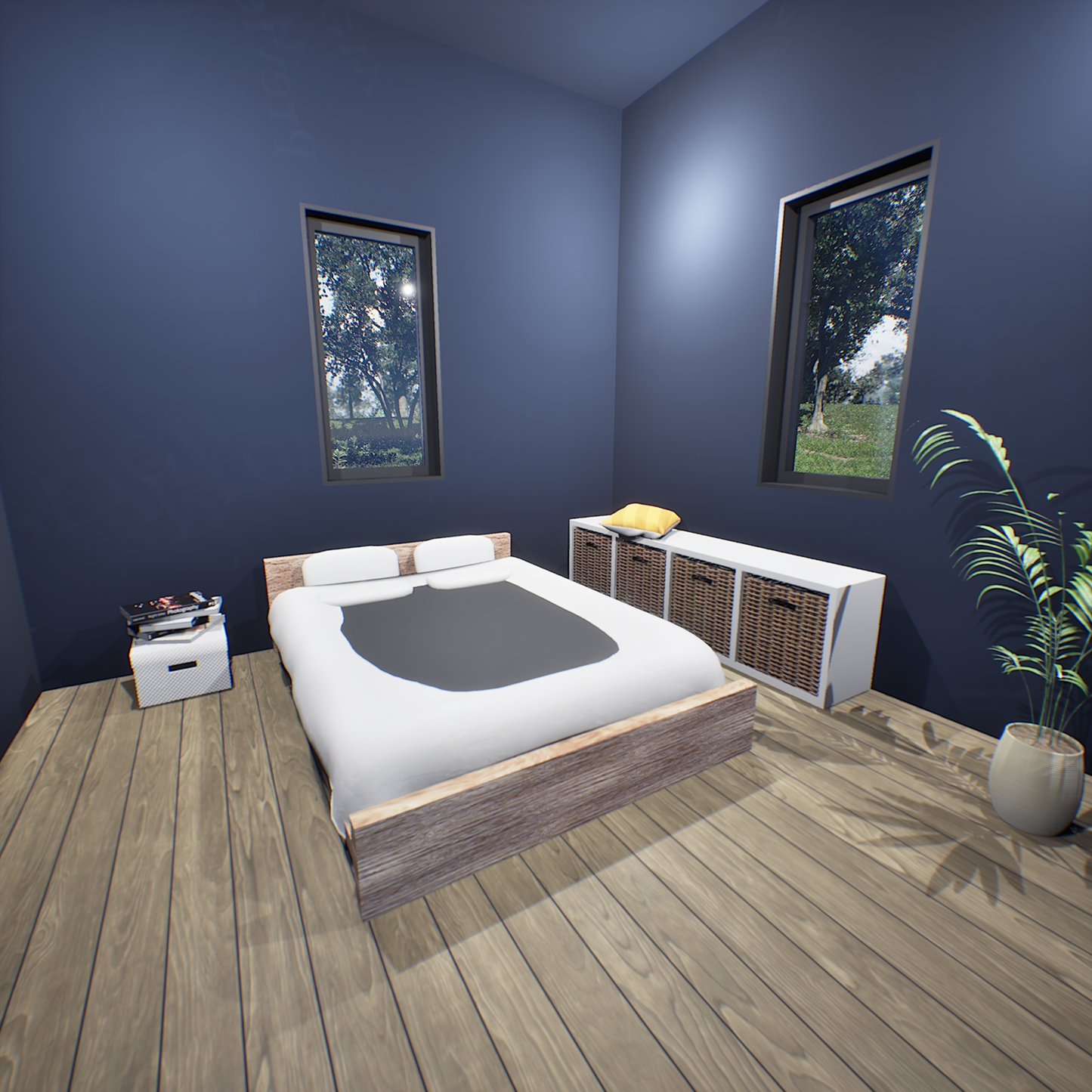 20x40 Barndominium Cabin House Plan