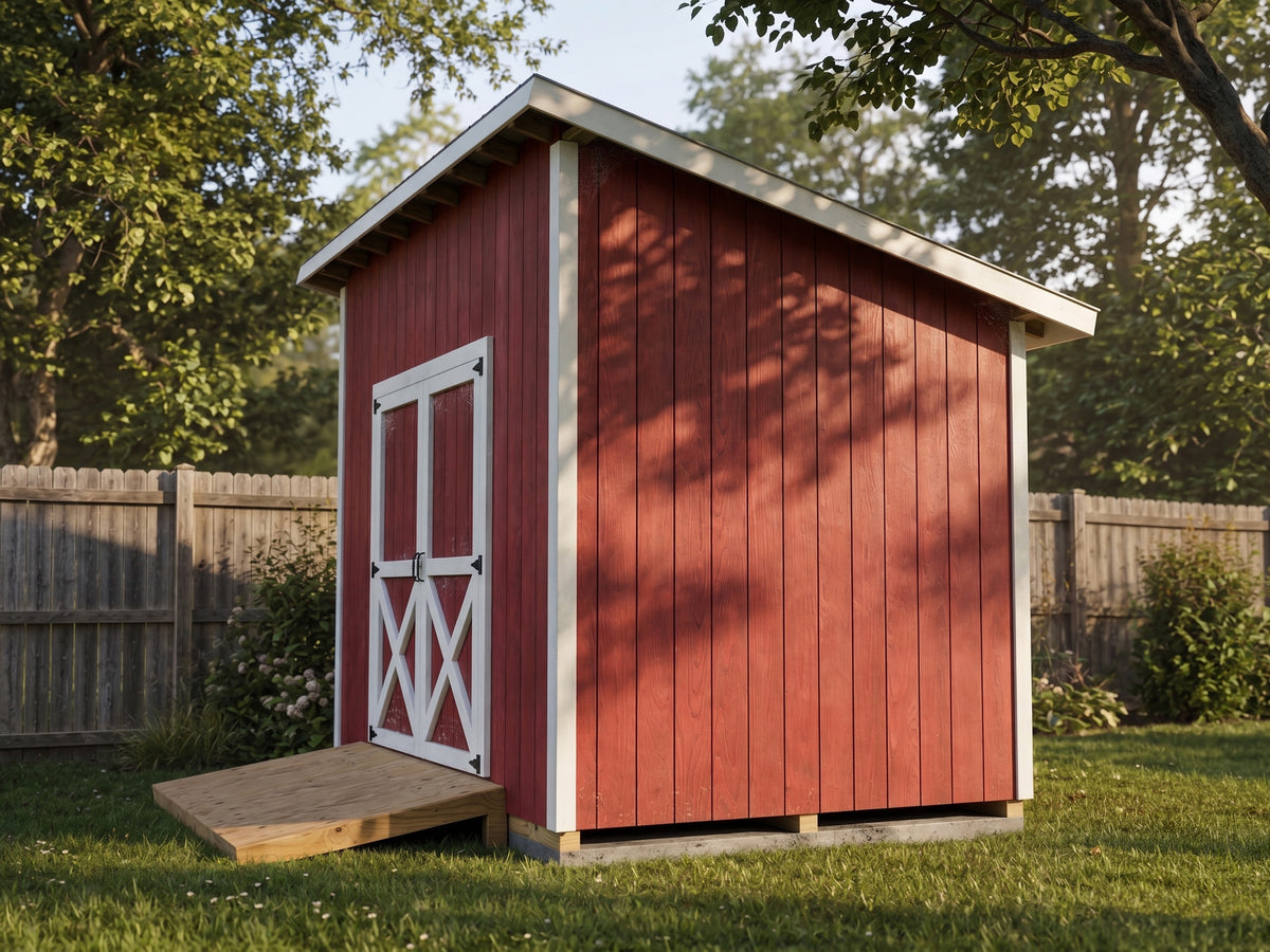8x12 Shed Floor Plans | DIY Backyard Storage Building