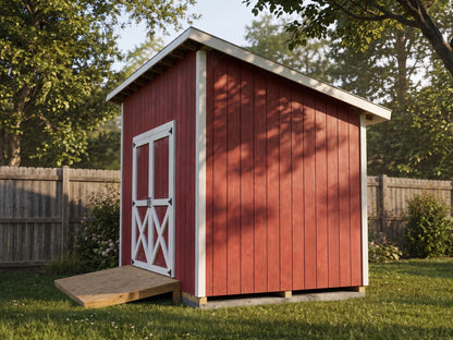 8x12 Shed Floor Plans | DIY Backyard Storage Building