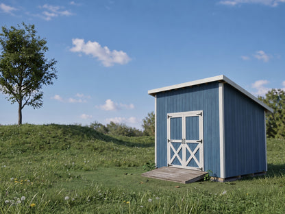 10x12 Lean-To Shed Plans | Backyard Utility Garden Tool Storage