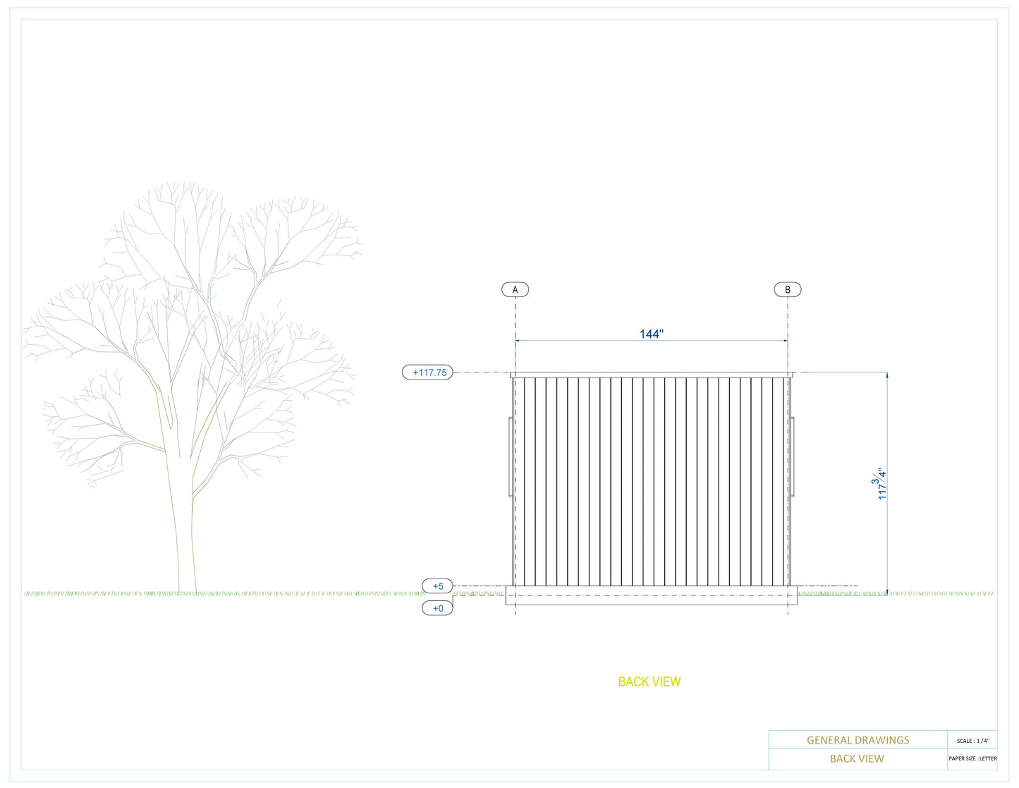 12x16 Tiny Office Plan