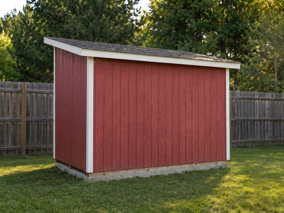 8x12 Shed Floor Plans | DIY Backyard Storage Building