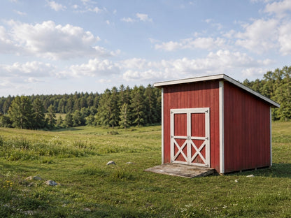 10x10 Lean-To Shed Floor Plans | DIY Sloped Roof Building