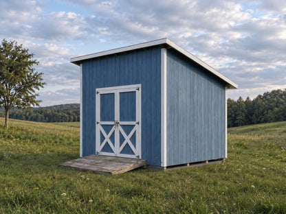 10x12 Lean-To Shed Plans | Backyard Utility Garden Tool Storage