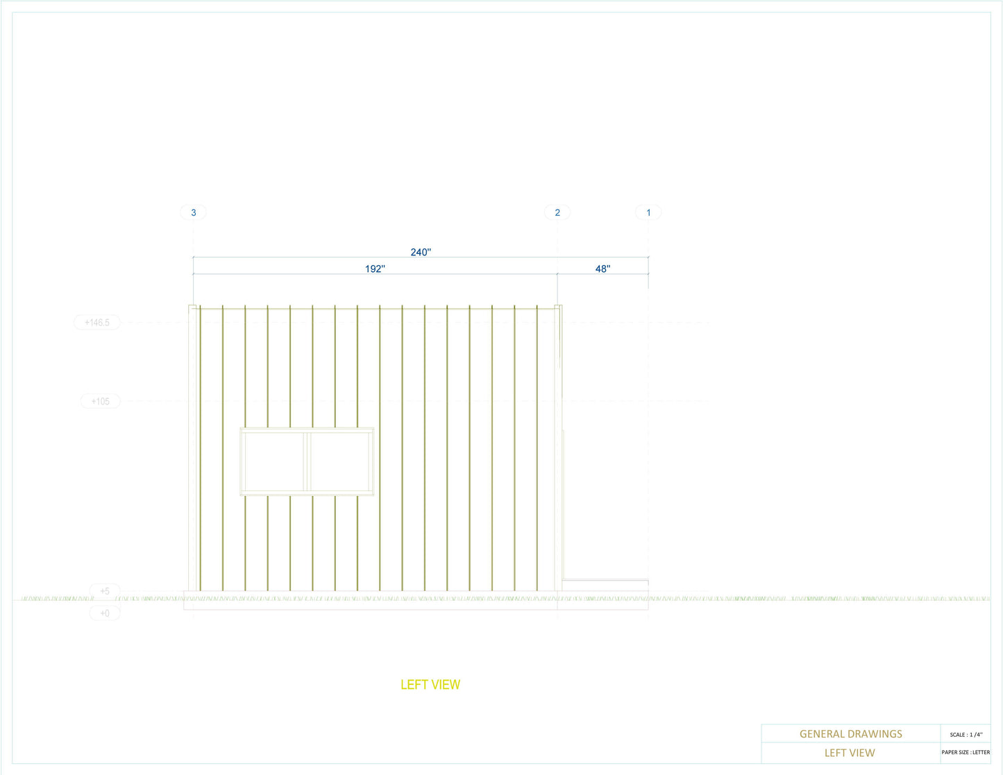 12x16 Tiny Office Plan