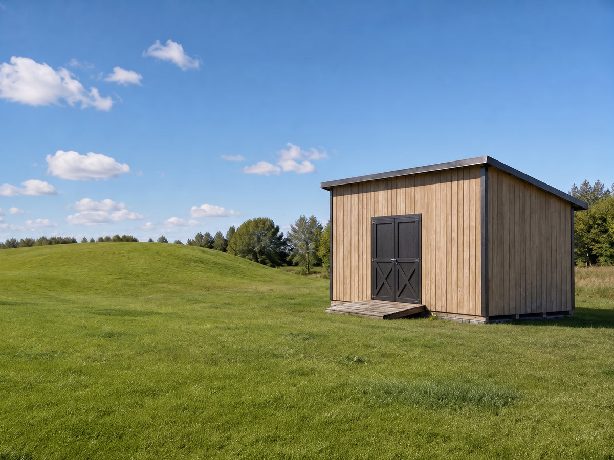 10x20 Lean-To Shed Plans | Backyard Storage Building