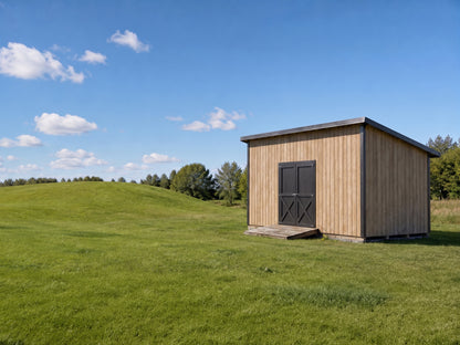10x20 Lean-To Shed Plans | Backyard Storage Building
