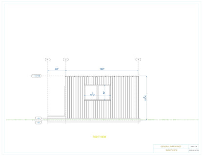 12x16 Tiny Office Plan