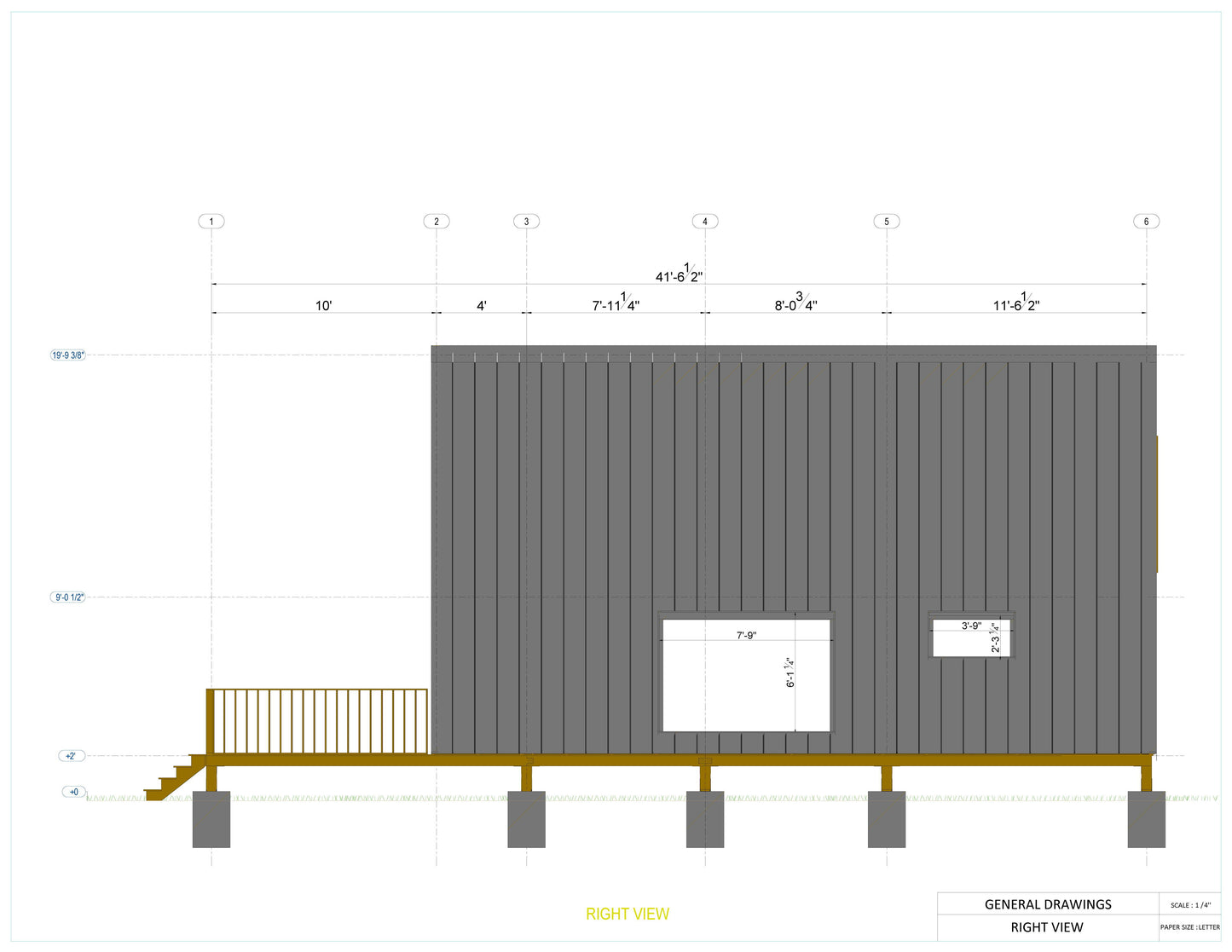 20x28 A Frame Cabin Plan