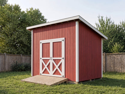 8x12 Shed Floor Plans | DIY Backyard Storage Building