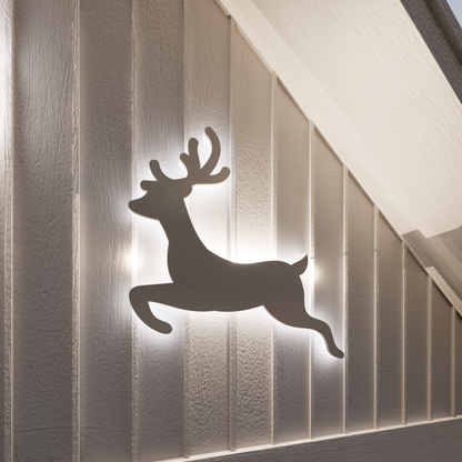 4ft Reindeer Calf / Baby Reindeer Silhouette Template (PDF)