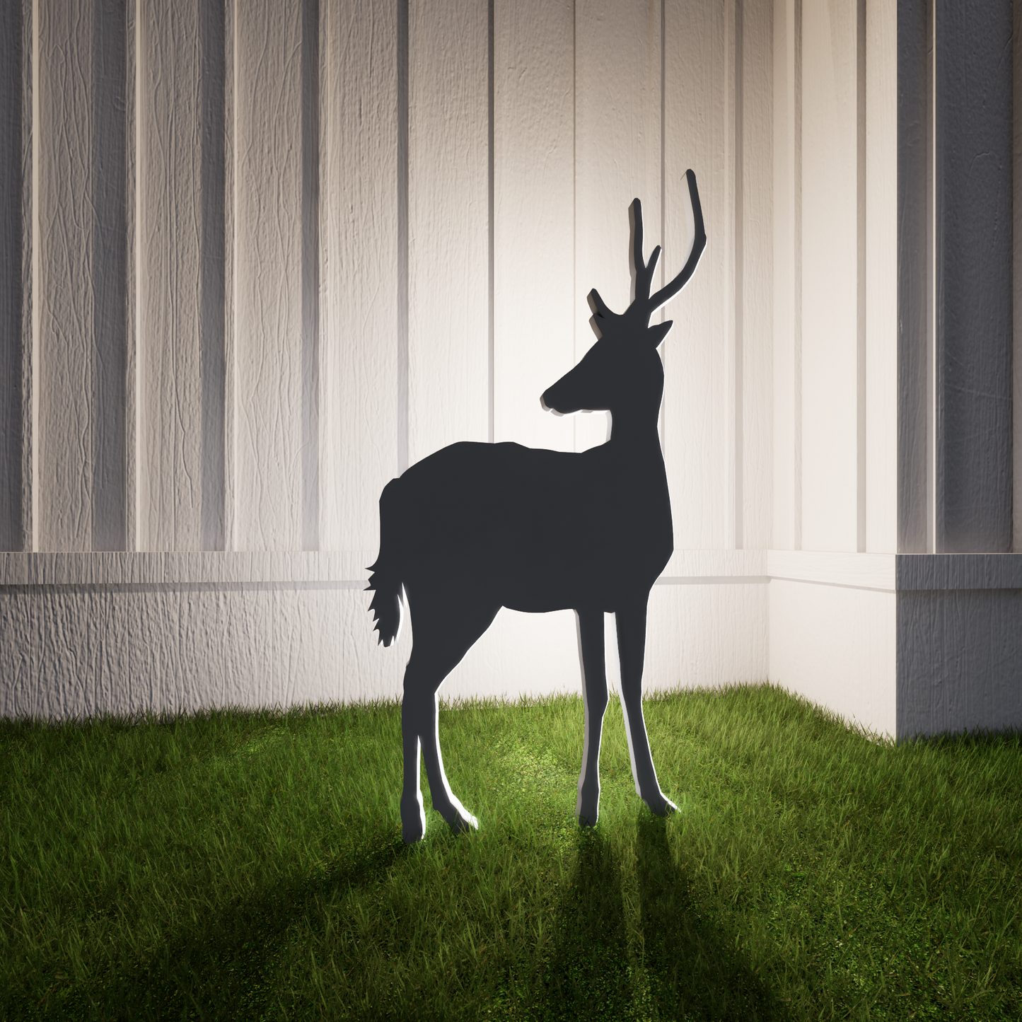 4ft Baby Reindeer / Reindeer Calf Silhouette Template (PDF)