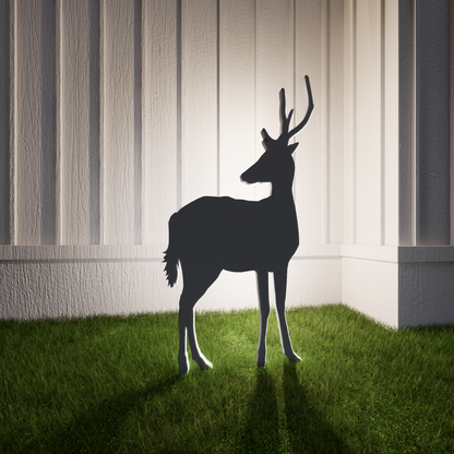 4ft Baby Reindeer / Reindeer Calf Silhouette Template (PDF)