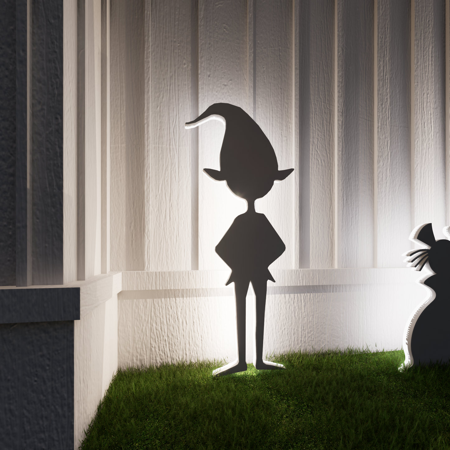 4ft Santa's Elve Silhouette Template / Christmas Silhouette Decor (PDF)