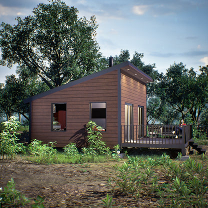 20x16 Cottage House Plan