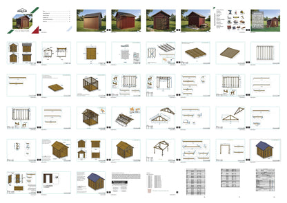 10x12 Garden Shed Plan