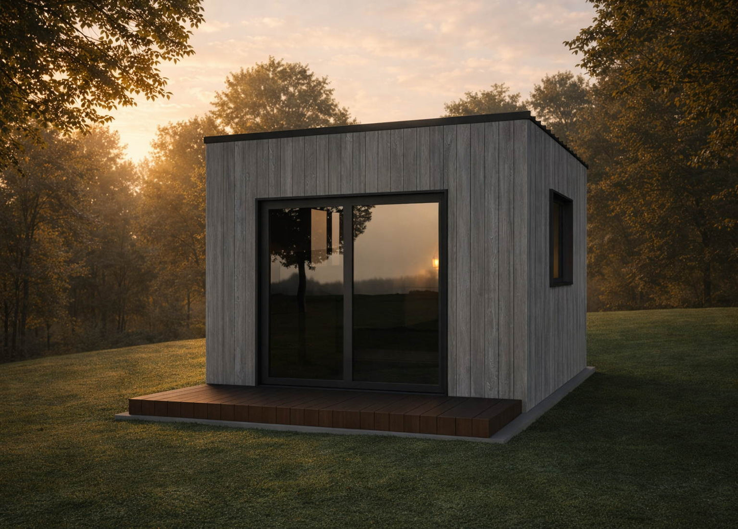 12x16 Tiny Office Plan
