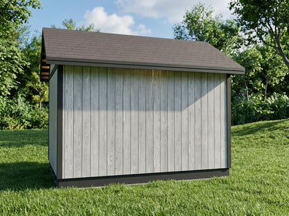 Garden Shed Plans | 10x14 Garden Storage Building