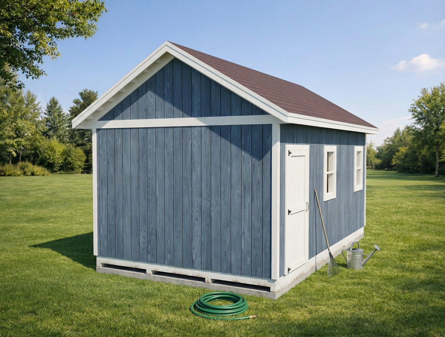 12x20 Garden Shed Plan