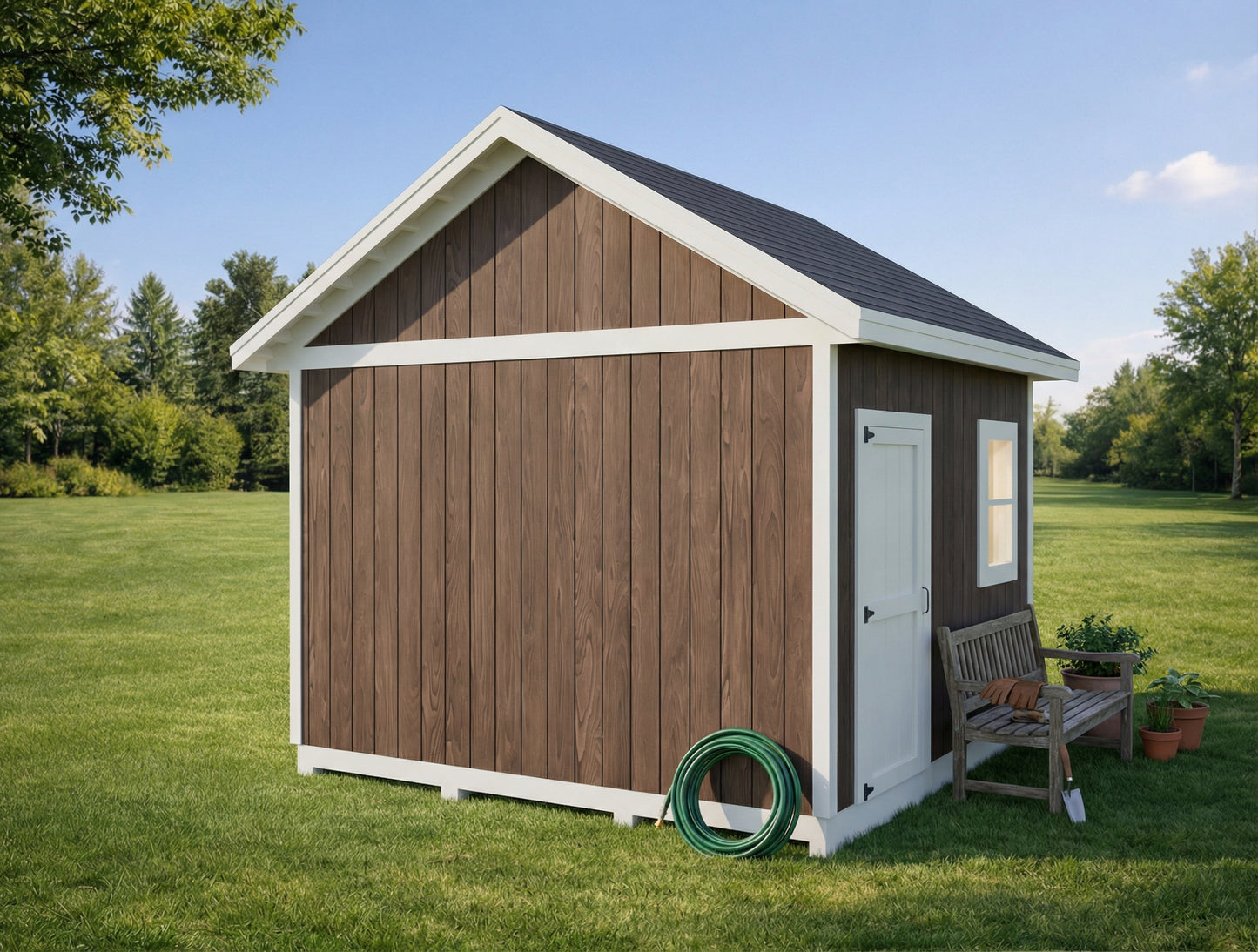 12x12 Garden Shed Plan