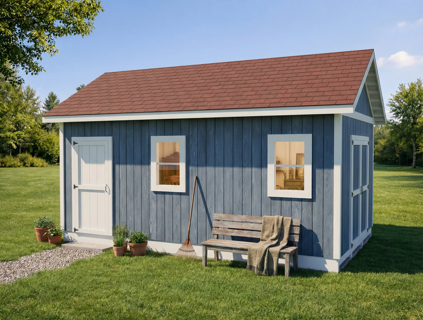 12x20 Garden Shed Plan