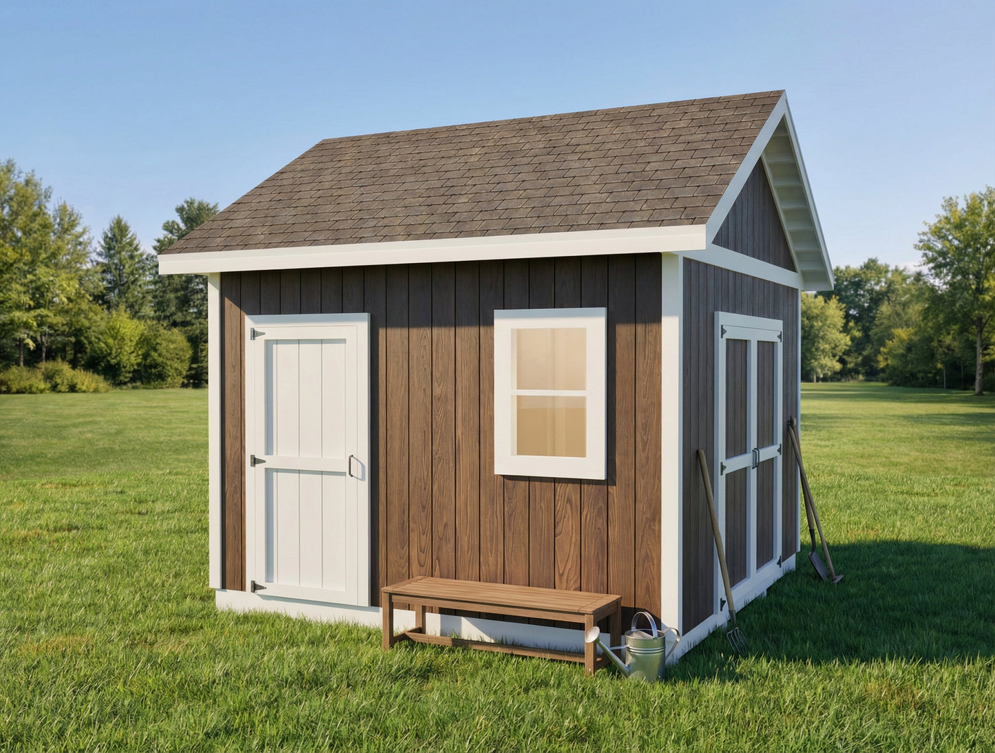 12x12 Garden Shed Plan