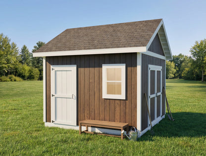 12x12 Garden Shed Plan