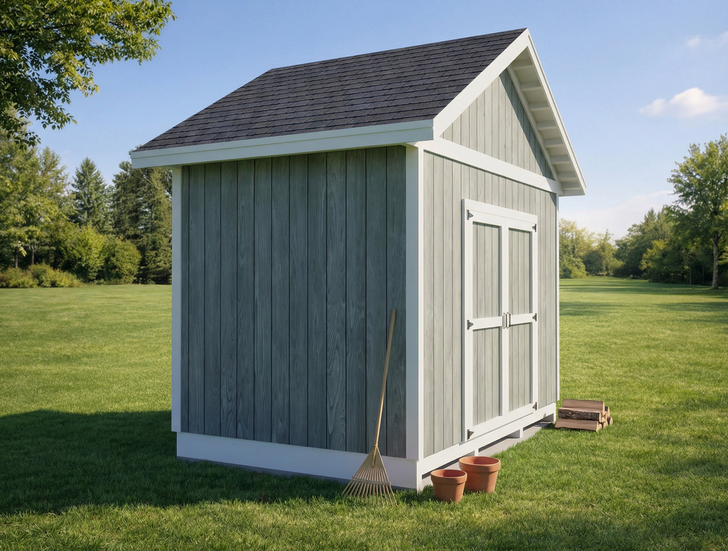 12x8 Garden Shed Plan