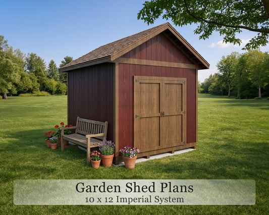 ETSY Shed plans download