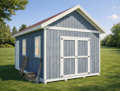 12x20 Garden Shed Plan