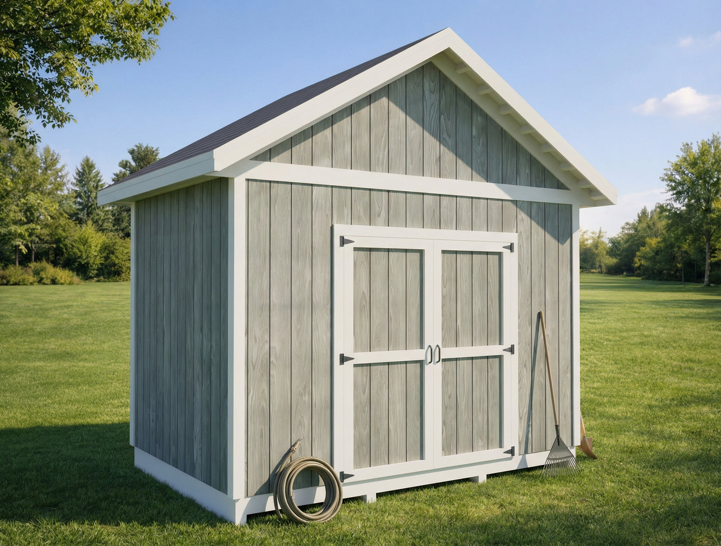 12x8 Garden Shed Plan