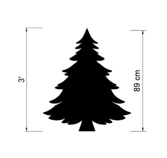 3ft Christmas Tree Outdoor Decor (PDF)