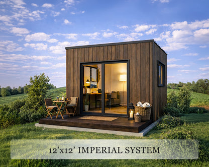 tiny cabin office plans