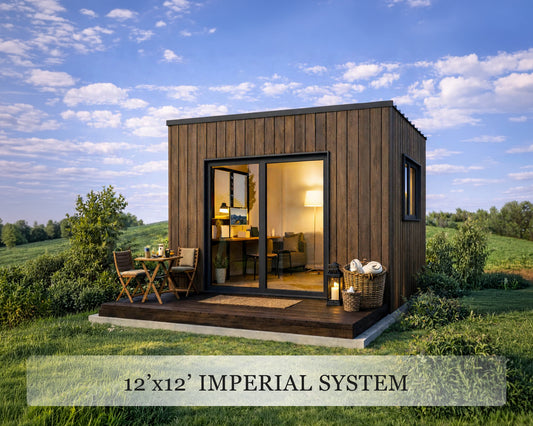 tiny cabin office plans