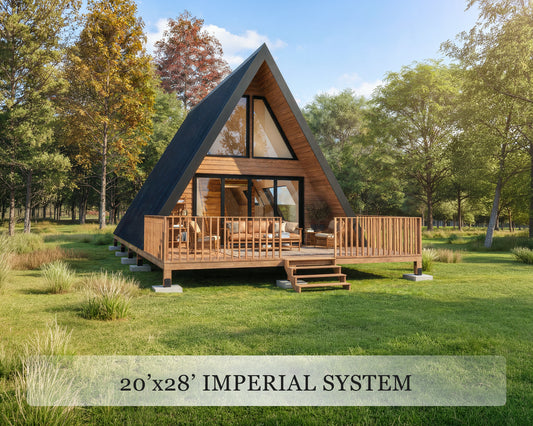 a frame modern house diy blueprint , buildblueprint