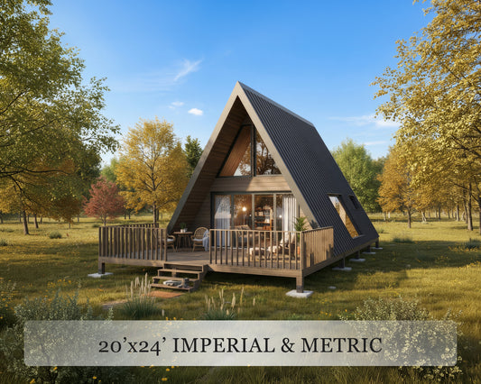 a-frame modern house
