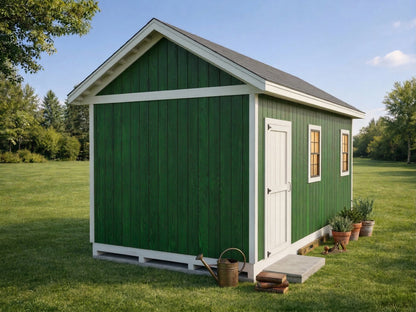 10x20 Garden Shed Plan