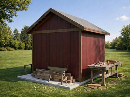 10x12 Garden Shed Plan