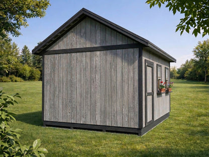 12x16 She Shed Floor Plans | Guest House Plans