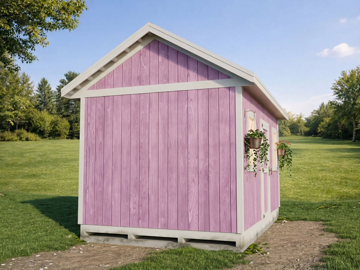 10x16 She Shed Plans | Backyard Studio, Guest House | PDF Download