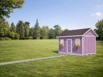 10x16 She Shed Plans | Backyard Studio, Guest House | PDF Download