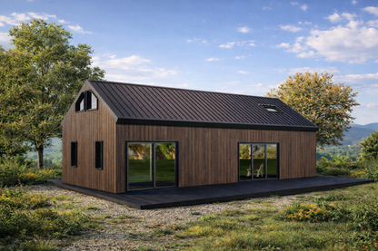 20x40 Barndominium Cabin House Plan