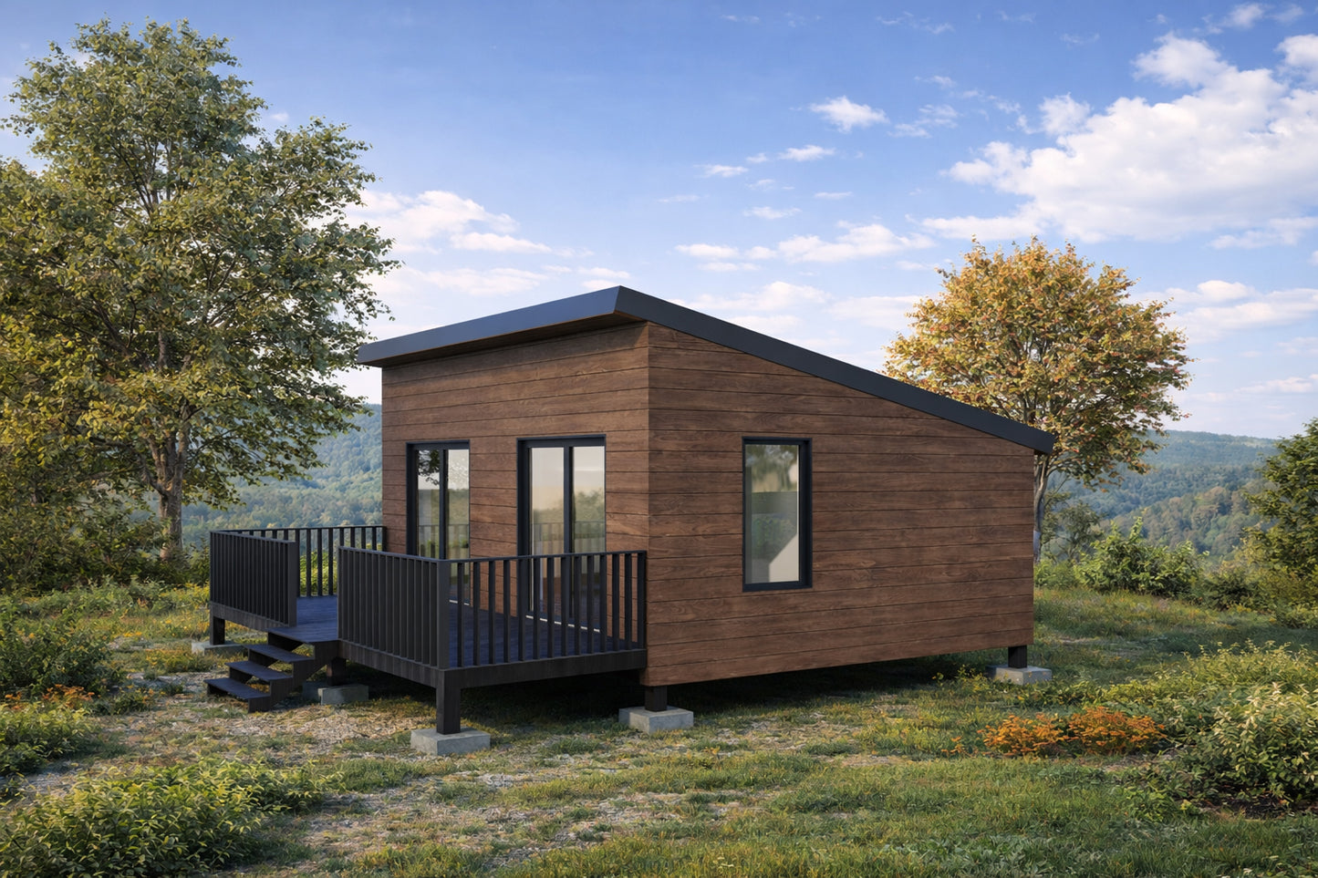 20x16 Cottage House Plan