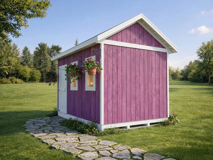 She Shed Plans | 16x10 Garden Studio , Play House