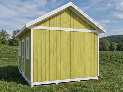 16x12 She Shed Plans | Play House Plan