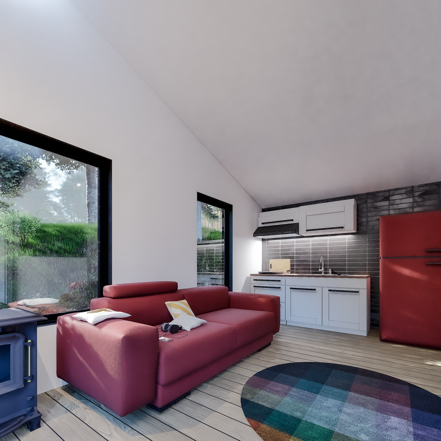 20x16 Cottage House Plan