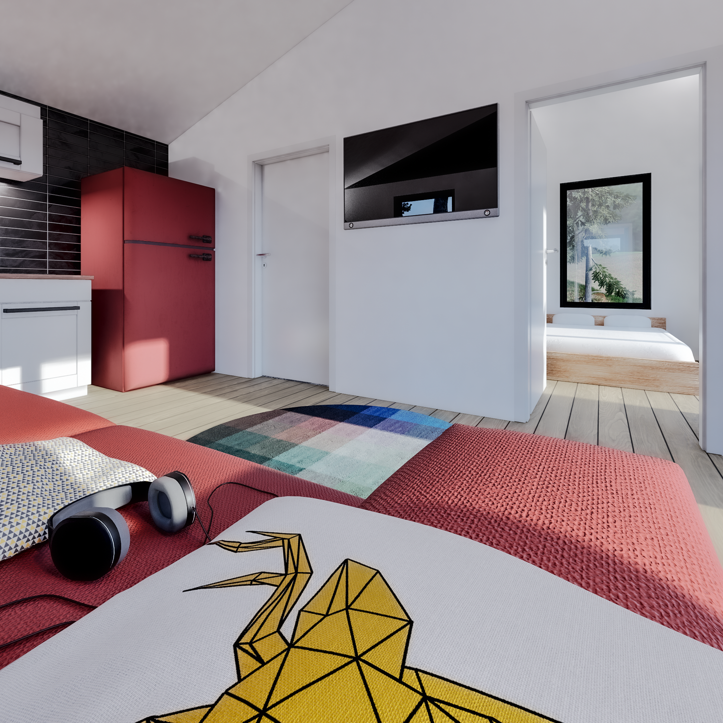 20x16 Cottage House Plan