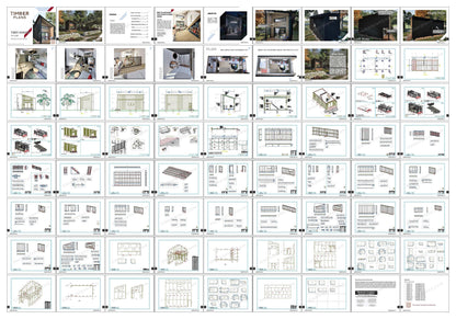 Tiny House Plans, 12x28 Tiny Home Plans, Modern Cabin House Plans, Small House Plans, Imperial & Metric, Vacation House Plans, Single Shape Roof House Plan, Two Storey House Plan, Mezzanine House Plan, Budget-Friendly Cottage for Off-Grid Getaways